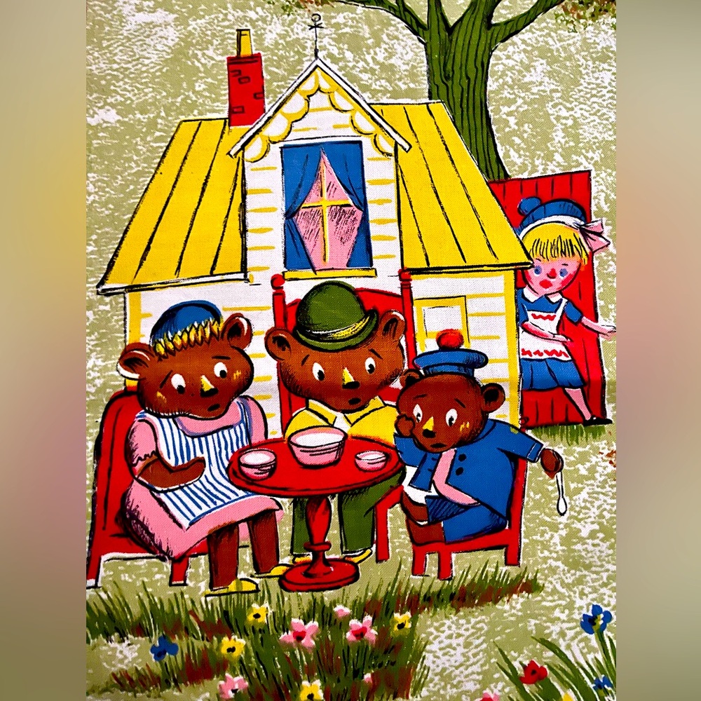 Storybook Printed Cotton Fabric #2